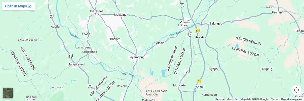 Map of IELTS test centres in San Fernando
